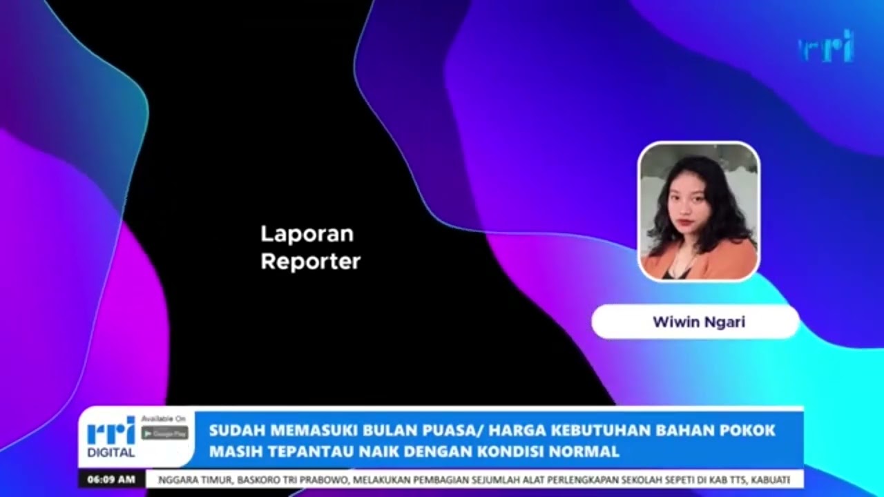 SUDAH MEMASUKI BULAN PUASA HARGA KEBUTUHAN BAHAN POKOK MASIH TERPANTAU NAIK DENGAN KONDISI NORMAL