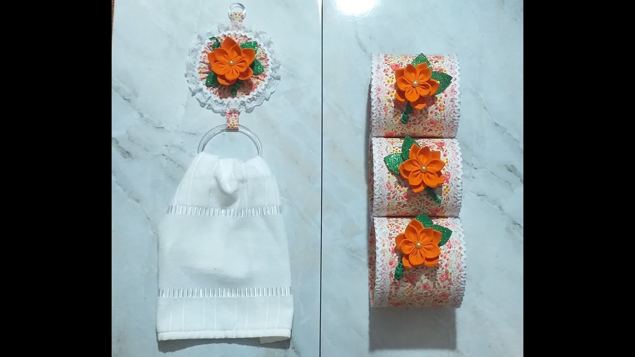 Kit banheiro(PT1-porta papel higiênico).
