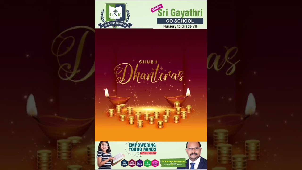 Diwali Celebrations 2025 in GNR's Sri Gayathri CO School | Festival of Lights | GNR Group of Schools