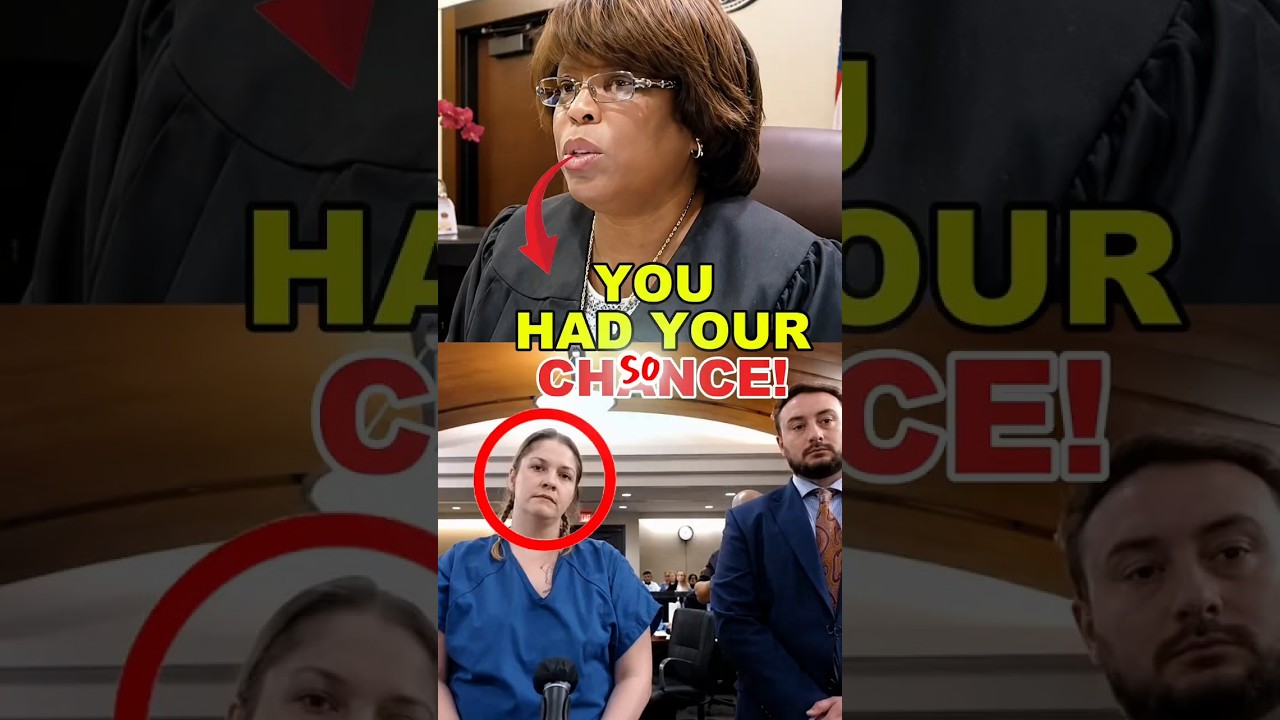 She Wanted Mercy... But Left Court with a Prison Sentence #courtroom #judge