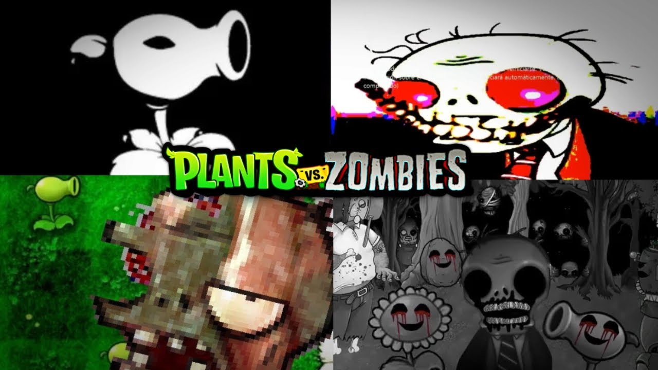 What are these weird Plants vs Zombies horror videos?