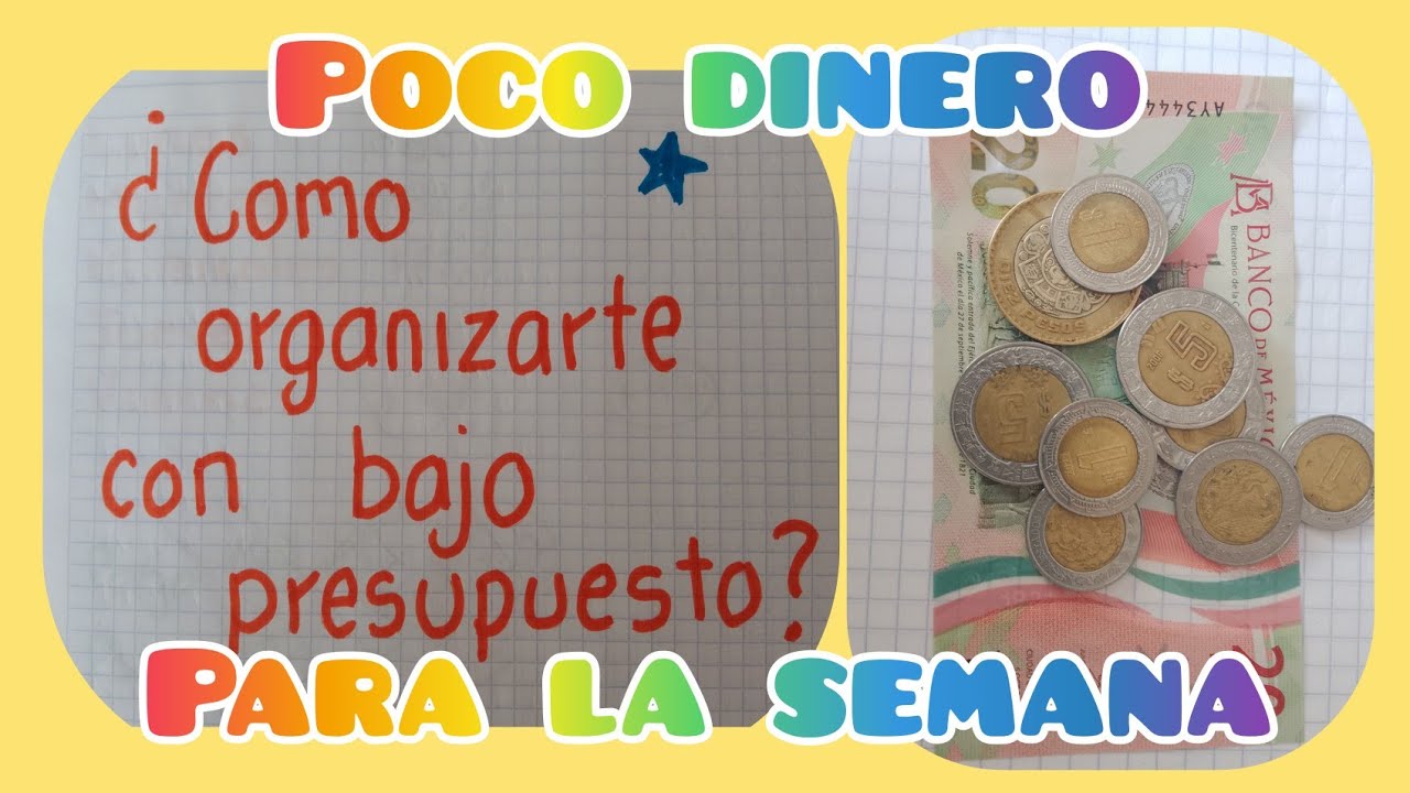 Como organizarte con poco presupuesto. Les platico mi experiencia.