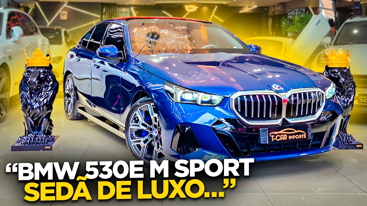 BMW 530E... ESSE CARRO &Eacute; PRA ANDAR COM MOTORISTA!