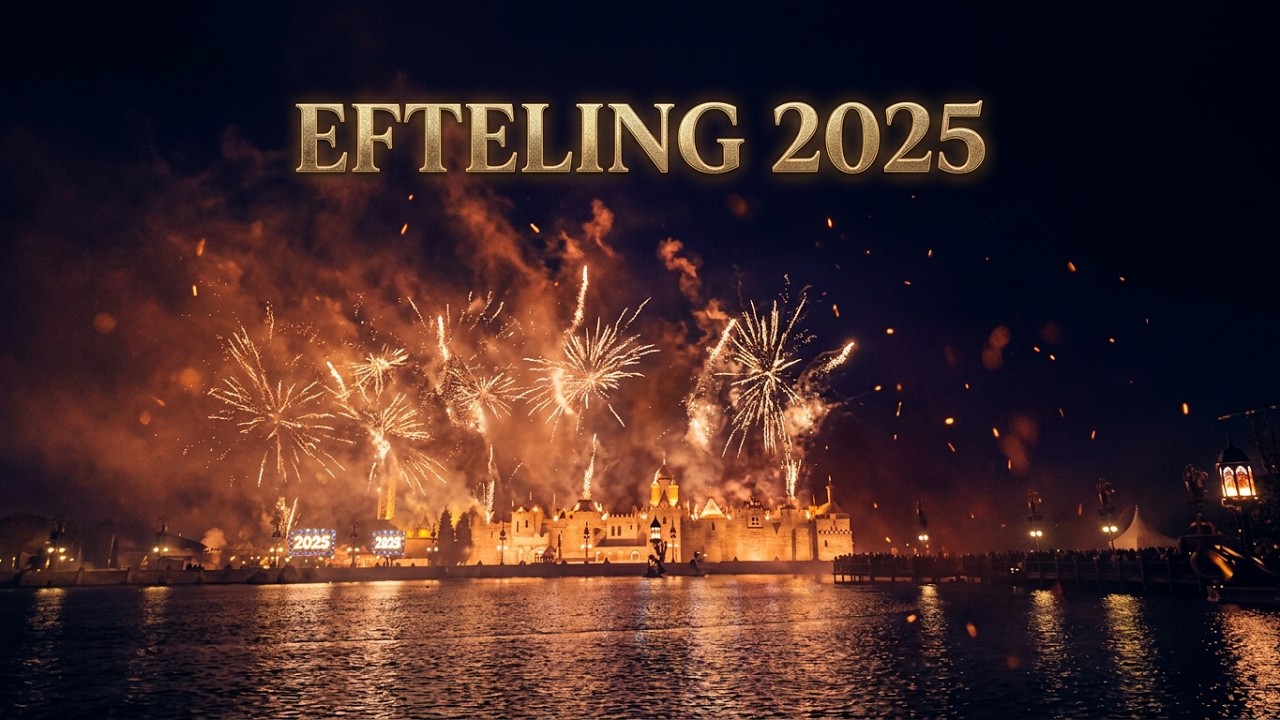 Fireworks Efteling New Years Eve 31-12-2024