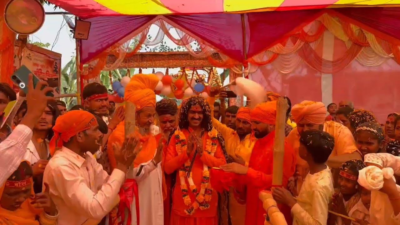 BIHAR में भव्य स्वागत रथ यात्रा एवं सुदंर सत्संग श्री गुरू महाराज जी के मुखारविंद से &hearts;️🦚🙏