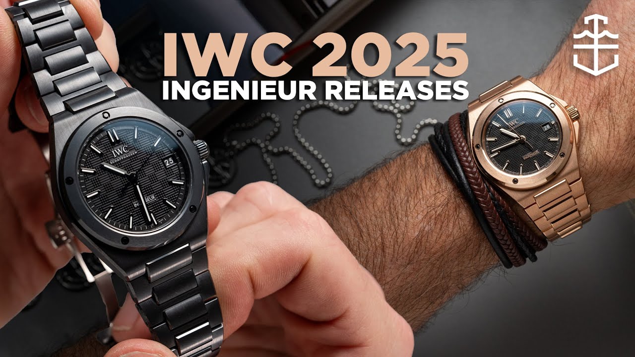 New IWC Ingenieur Black Ceramic, Perpetual Calendar 41, and more | WATCHES AND WONDERS 2025