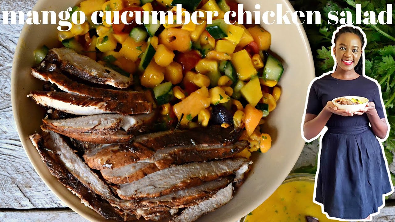 MANGO CUCUMBER CHICKEN SALAD | KALUHI'S KITCHEN