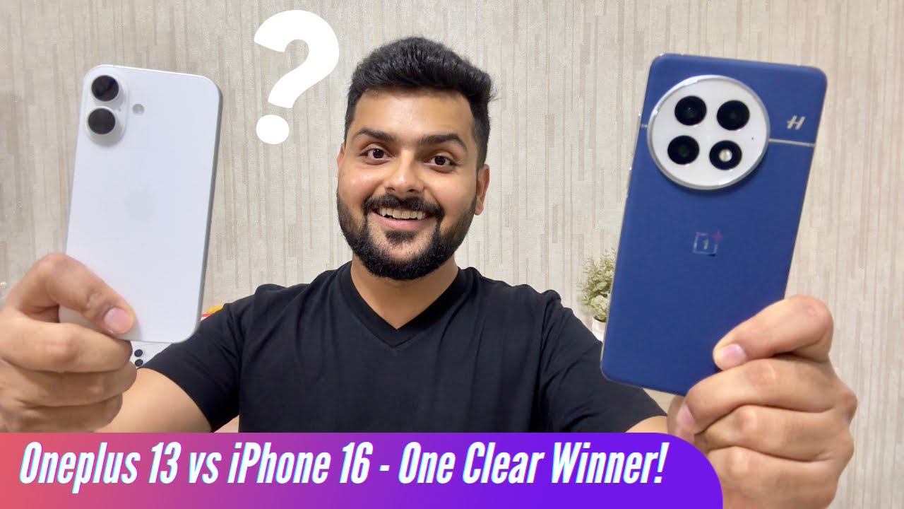 Oneplus 13 vs iPhone 16 Full Comparison - Best Phone Under 80K?