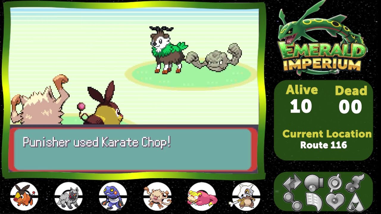 Bulldozing Our Way Through!!! Pokemon Emerald Imperium