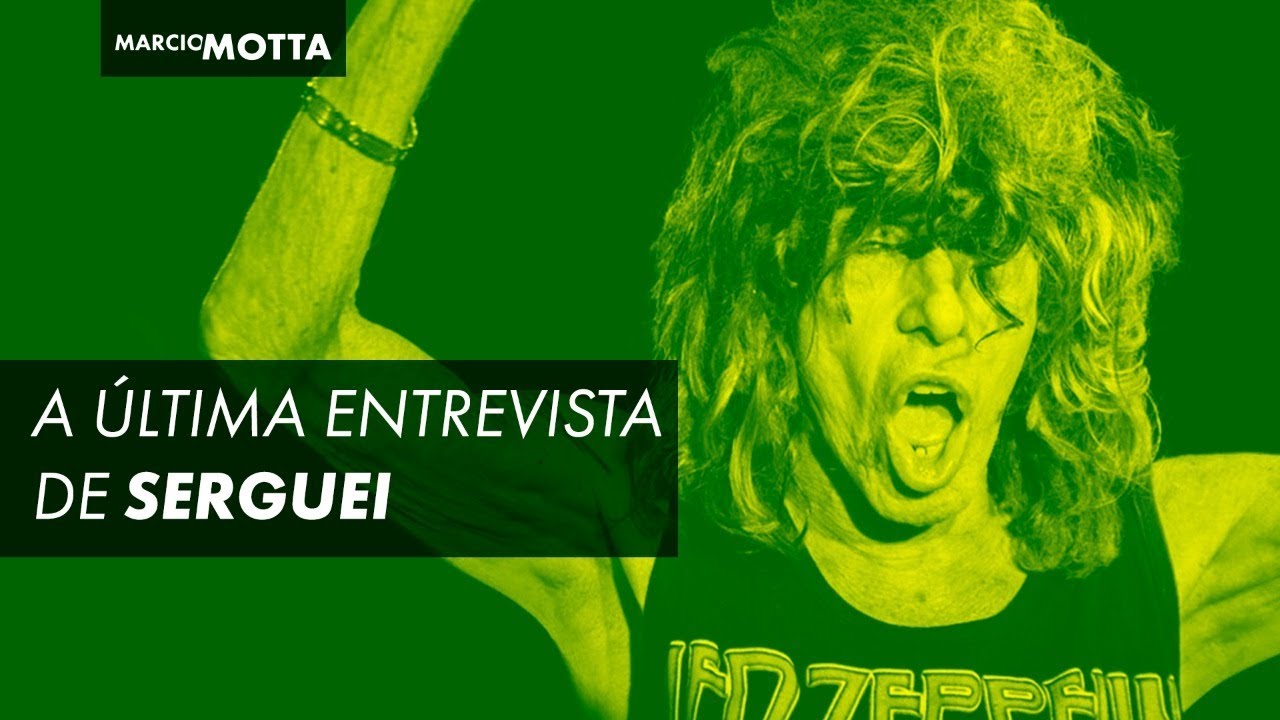 Última Entrevista de Serguei, ídolo do Rock e de Saquarema