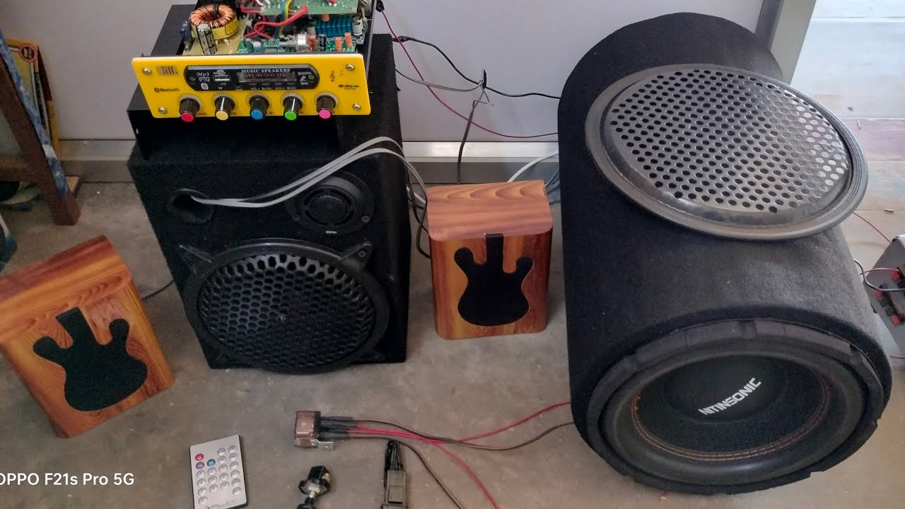 Ashok Leyland dost 4.1 amplifier full set..(7639634389 Aravinth audio work )#automobile#subwoofer