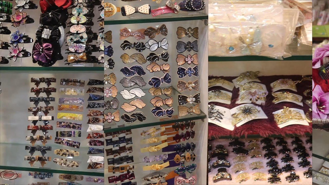 Sowcarpet Wholesale Market Fancy Items Imported Hair Accessories  | Hair Clip Band