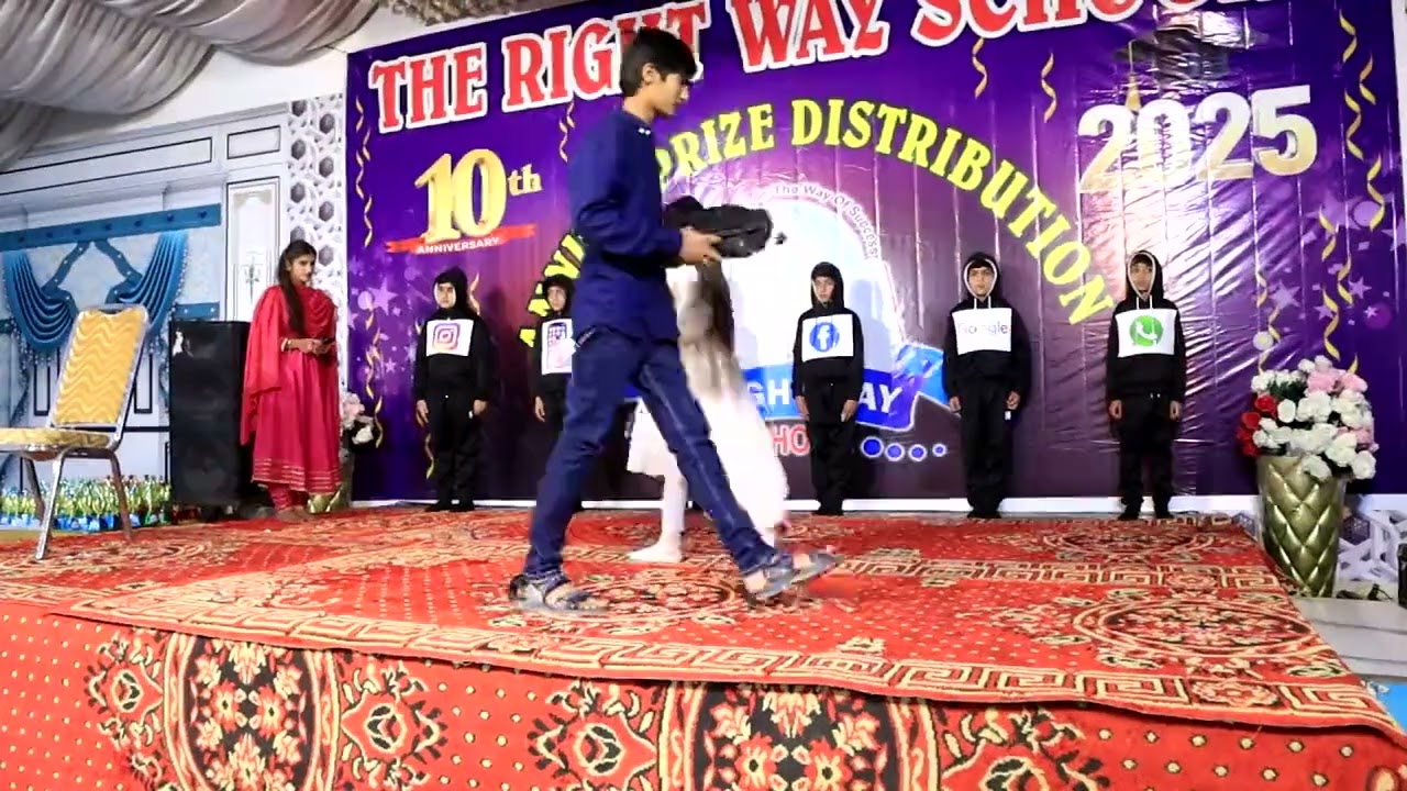 Disadvantages of social media , presented by Students of The Right Way School Sargodha