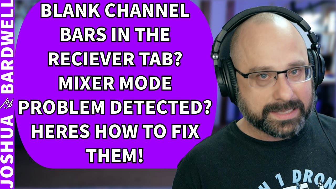 Receiver Tab Channel Bars Are Blank! Betaflight Mixer Mode Problem! Here's The Fix! - FPV Questions