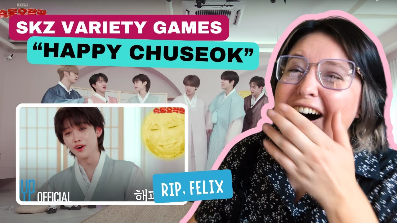 SKZ Variety Games #1 and #2 (RIP, FELIX)｜🌕HAPPY CHUSEOK🌕 WITH Stray Kids Reaction