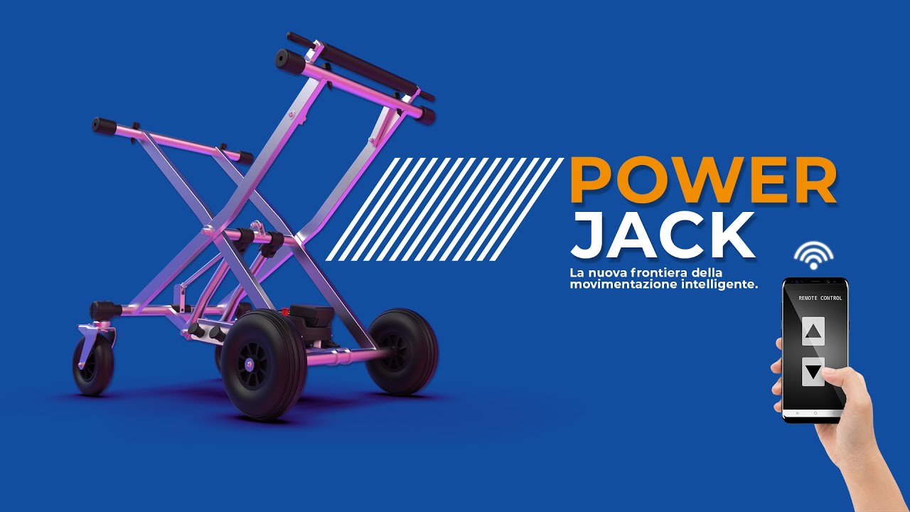 Carrello elevatore elettrico salvaschiena per il mondo funerario Spencer Power Jack - portata 350 kg