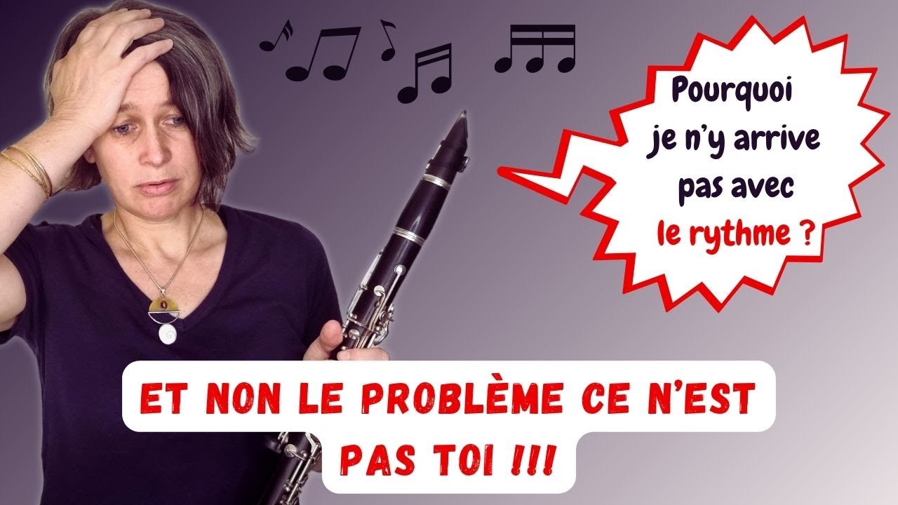 Le VRAI PROBLEME qui rend notre apprentissage du rythme laborieux (Et ce n’est pas toi 😉!)