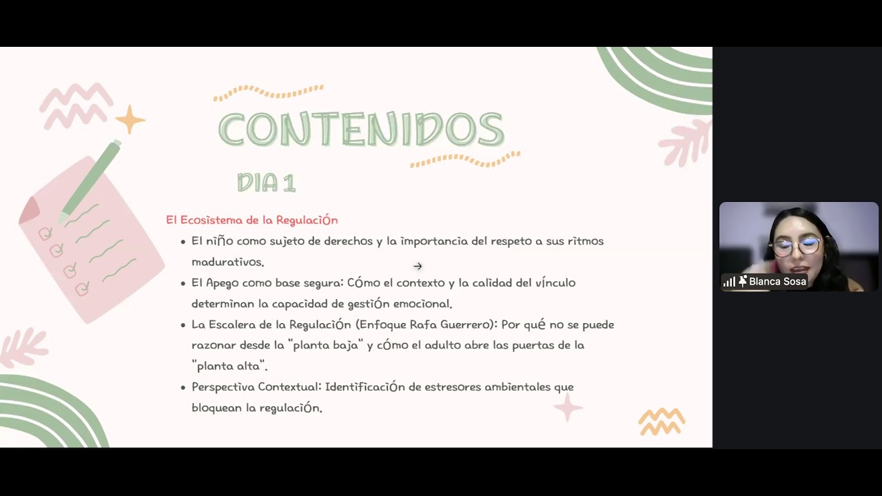 Clase 1 Técnicas para estimular la autorregulación emocional