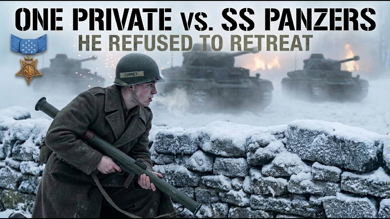 SS Panzer Veterans Refused To Advance On This Bridge — A Orphan Was Waiting For Them With A Bazooka