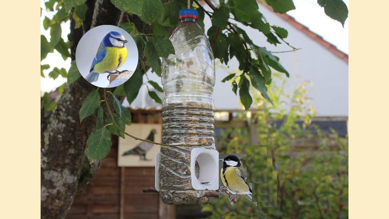 Tuto mangeoire &agrave; m&eacute;sanges - facile - recyclage