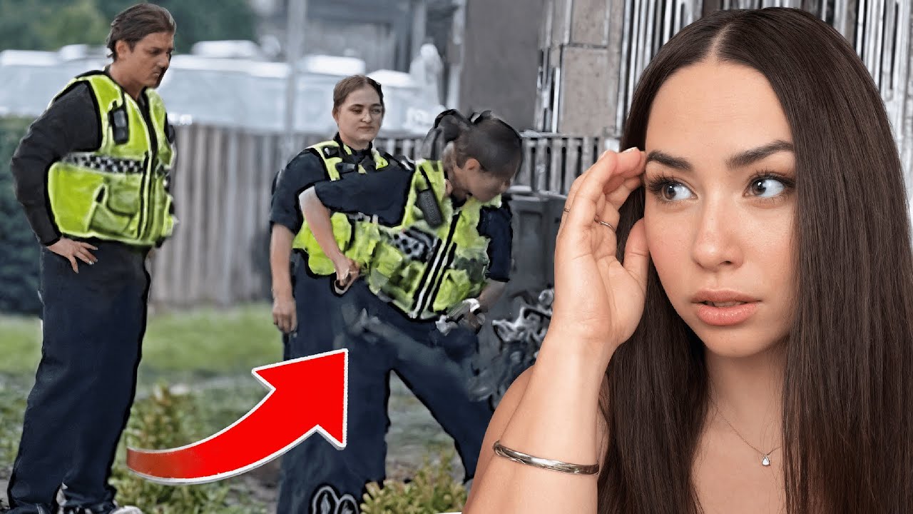 Man Mocks Female Cops Struggling to Break Down Door