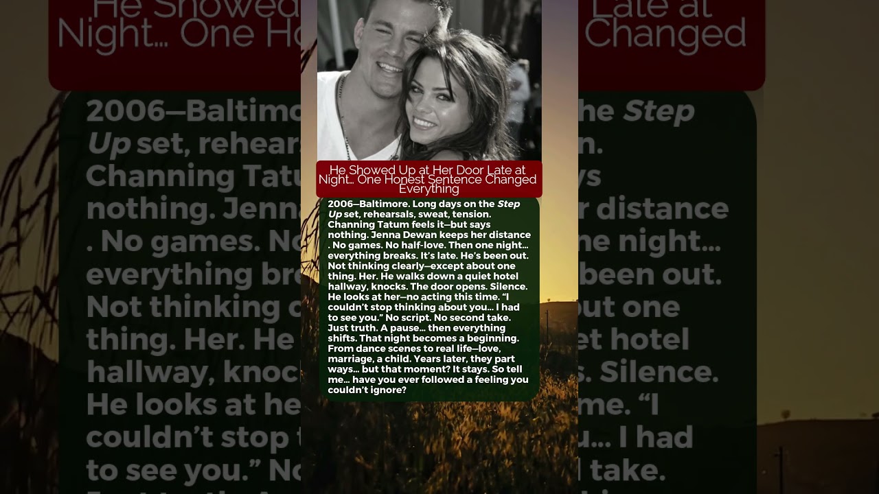 He Showed Up at Her Door Late at Night&hellip; One Honest Sentence Changed Everything