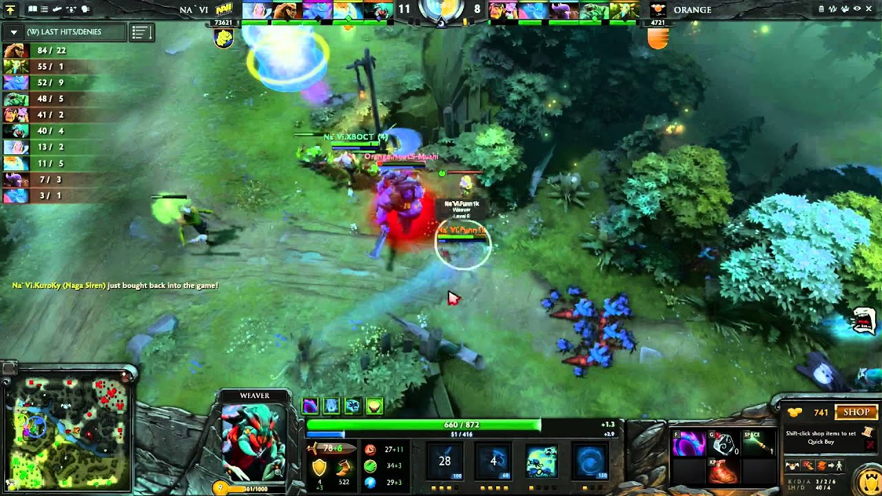 Orange vs Na'Vi LB Round 6A 2 of 3   English Commentary