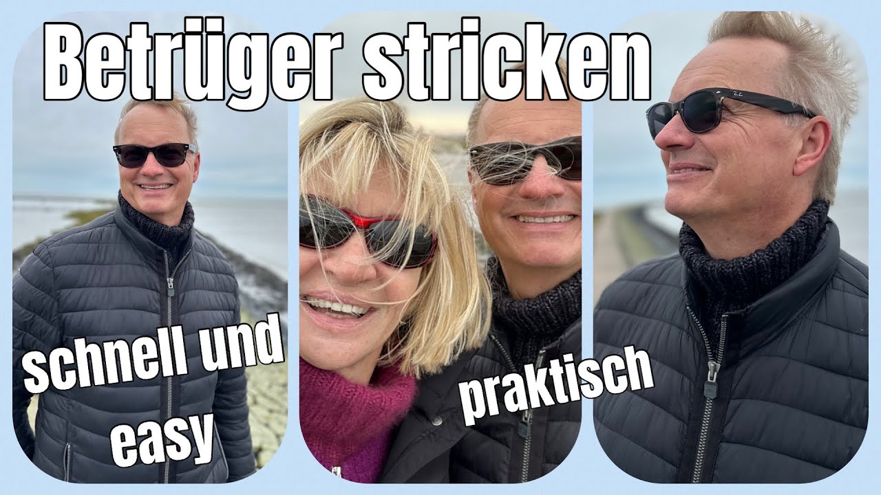 M&auml;nner-/Kinderschal leicht #stricken - mega praktisch und superschnell - anf&auml;ngertauglich