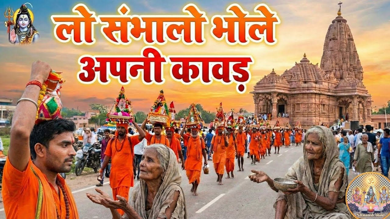 लो संभालो भोले अपनी कांवड़ 😭 | जब पगली की पुकार सुन रो पड़े कांवड़िये | Shiv Chamatkar 2026