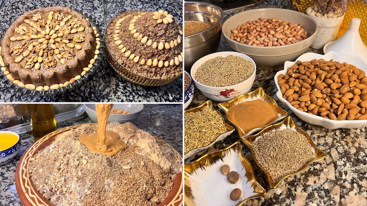 مابقا والو لرمضان يالاه نحضرو سلو أو سفوف صحي بطريقة سهلة و بسيطة كيجي رائع 