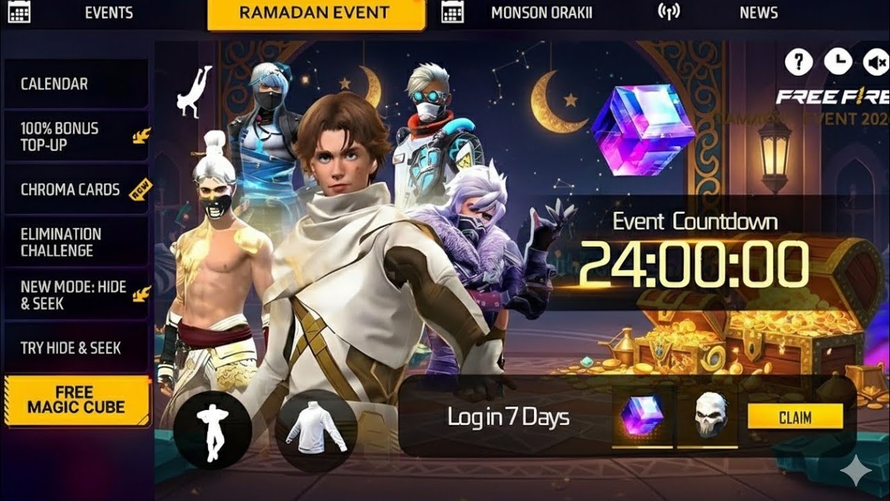 Free Magic Cube In Ramadan Event 😲