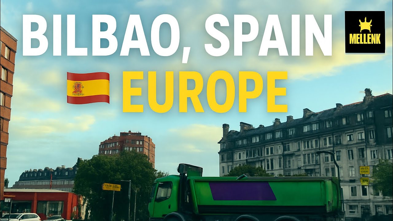 Driving Through Bilbao, Spain 🚗 | Scenic City Tour in the Basque Country, Europe #Bilbao #mrkollinx 