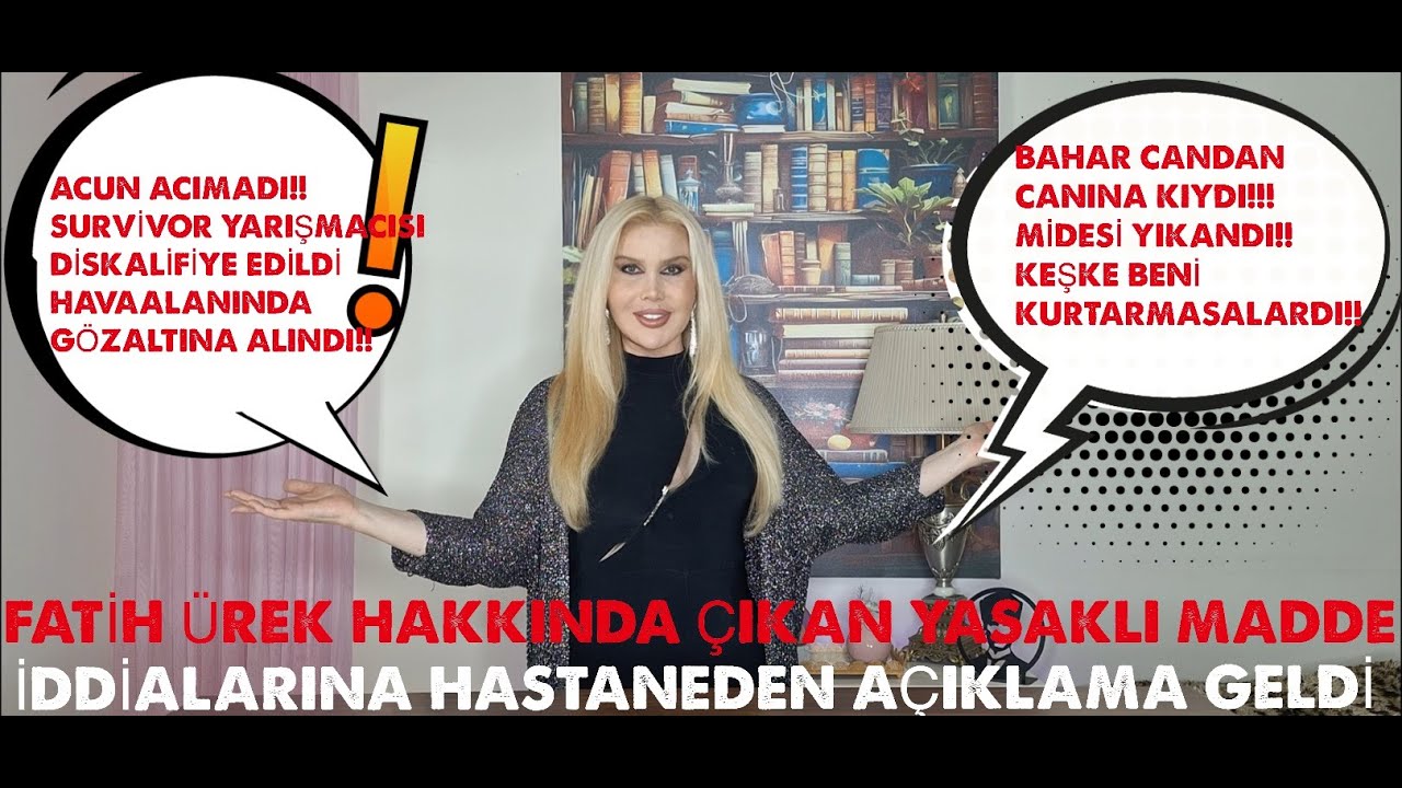 Bahar Candan Canına Kıydı!! Midesi Yıkandı!! Keşke Beni Kurtarmasalardı!! Acun Yarışmacısına Acımadı