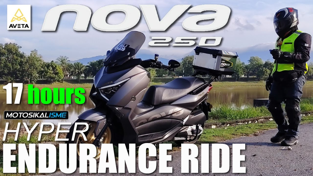 AVETA NOVA 250 HYPER ENDURANCE RIDE | FULL TANK CHALLENGE | 17 HOURS VS 1000 KM