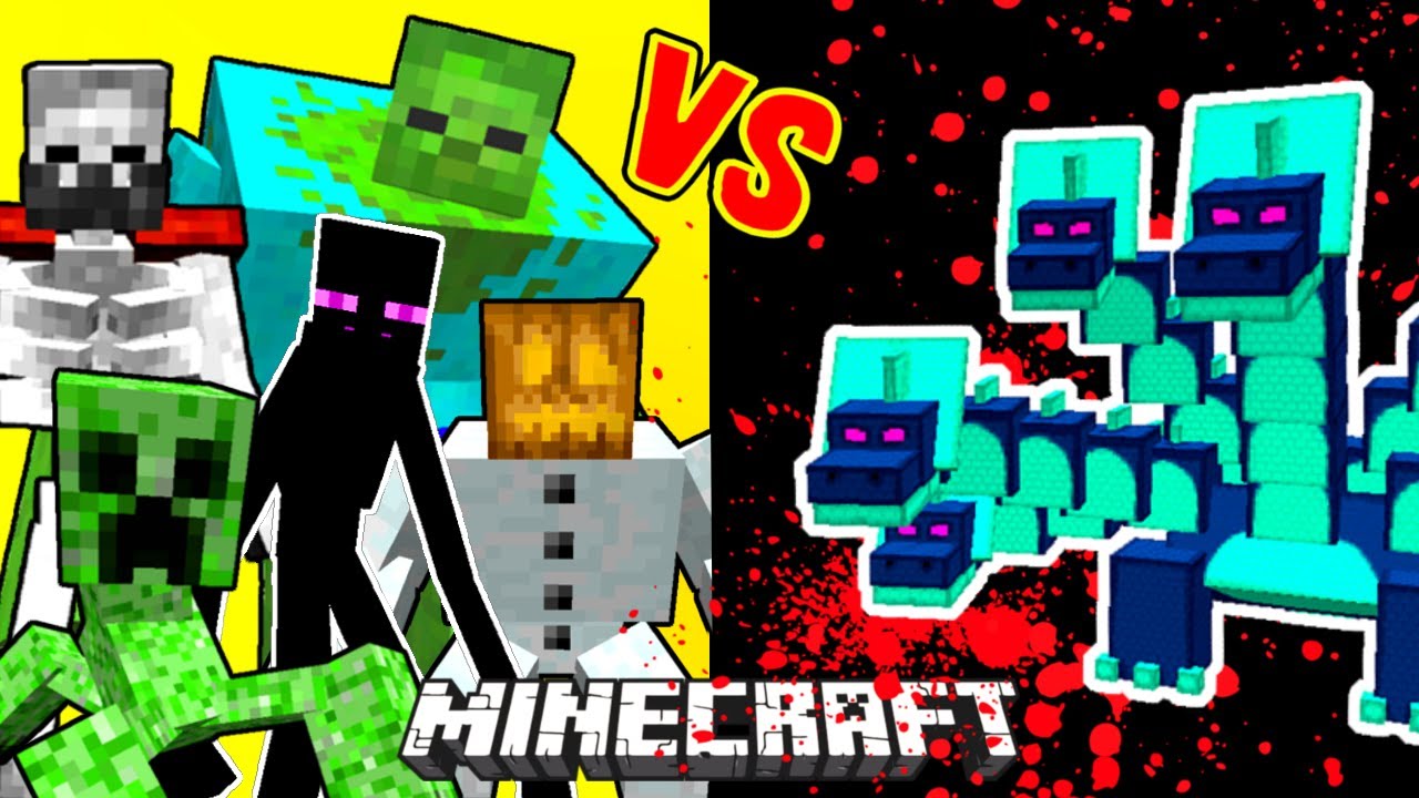 Hydra Vs. Mutant Monsters in Minecraft