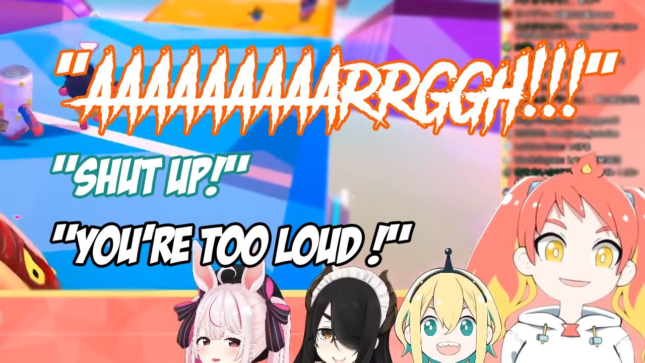 When Tomoshika Goes Crazy and Release Her Inner Monster / Tomoshika Fall Guys
