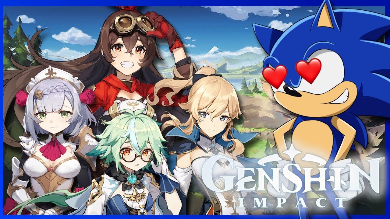 Sonic Searches For Waifus!! Genshin Impact Live Stream!