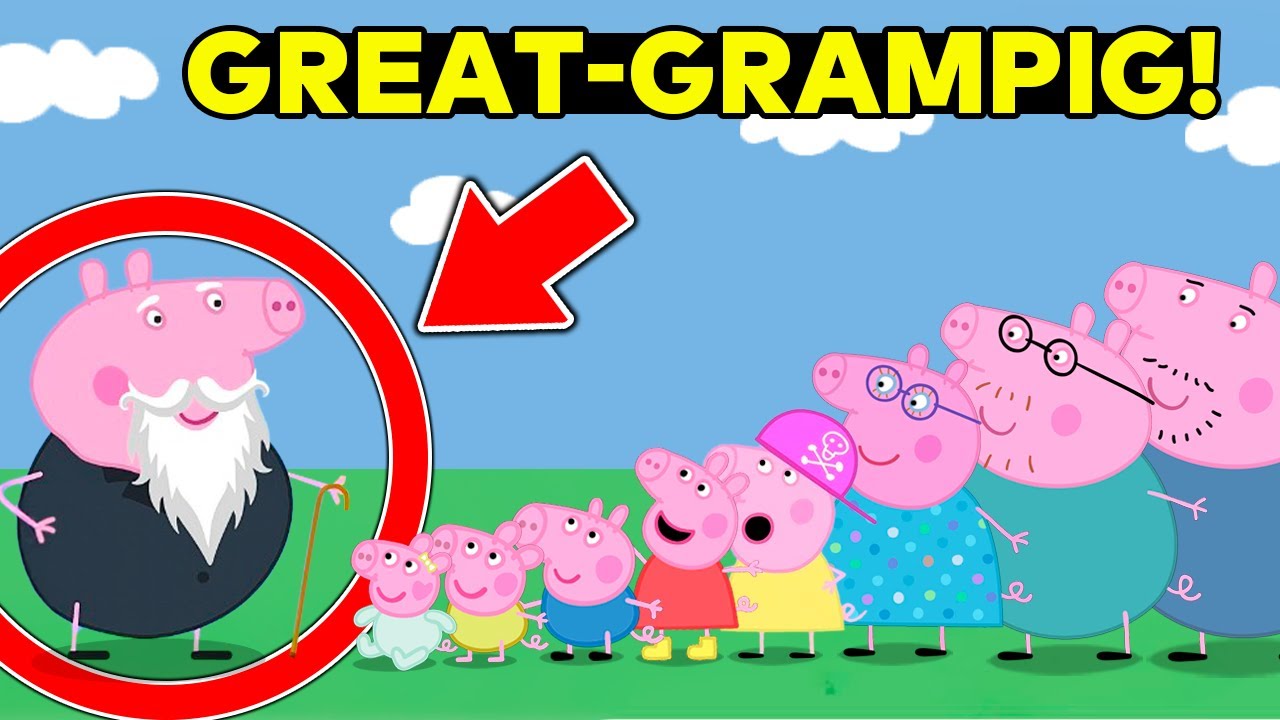 The Complete FAMILY PIG Family Tree! (Peppa Pig)
