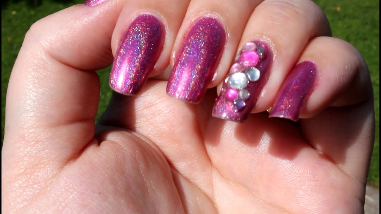 Sally Hansen Nail Prisms - Pink Rose Diamond