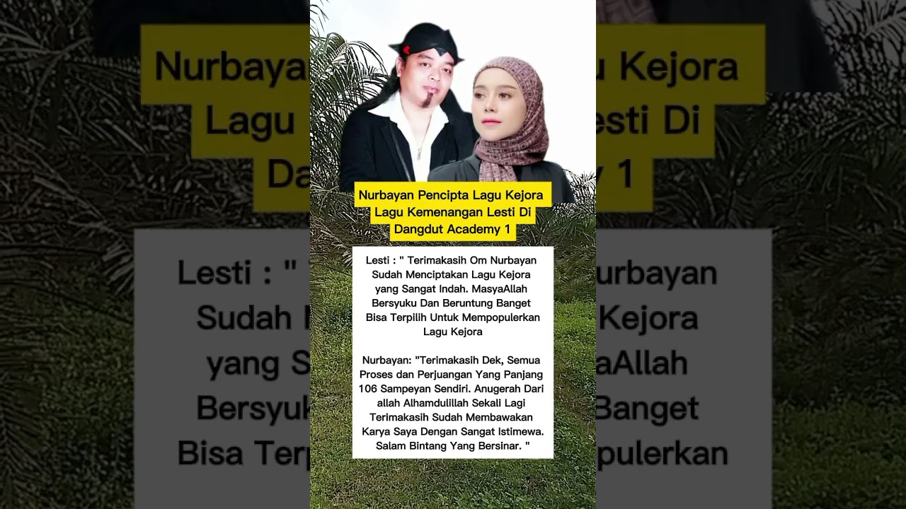 Nurbayan pecinta lagu kejora #ceritaartis#viral#fyp