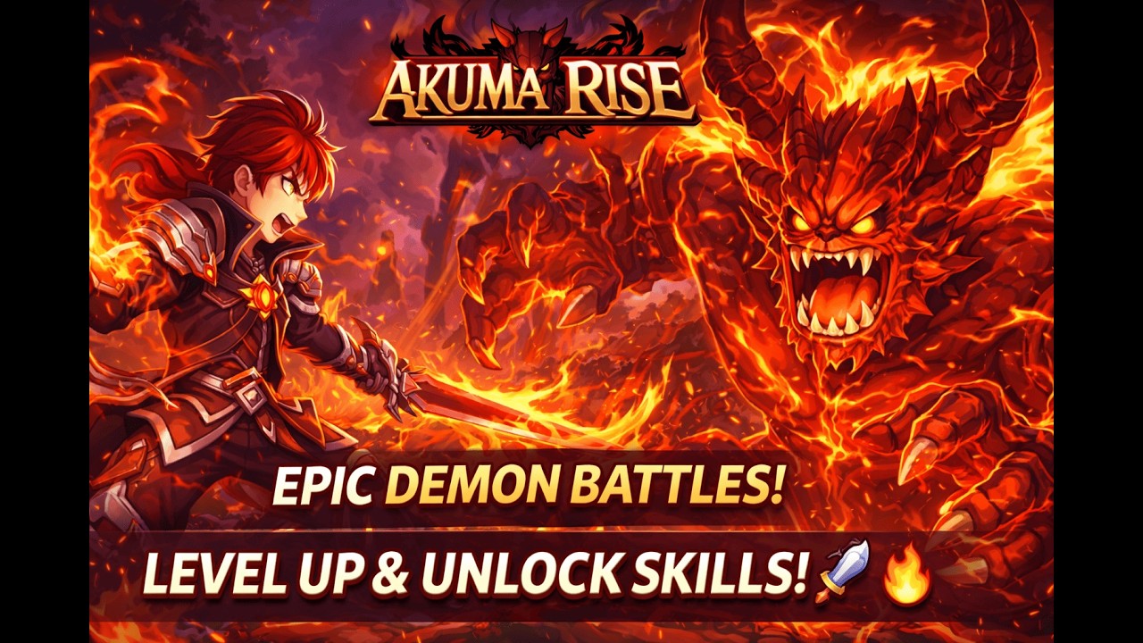Akuma Rise Gameplay! Playing as a Demon Lord in This Epic Action RPG 👹🔥