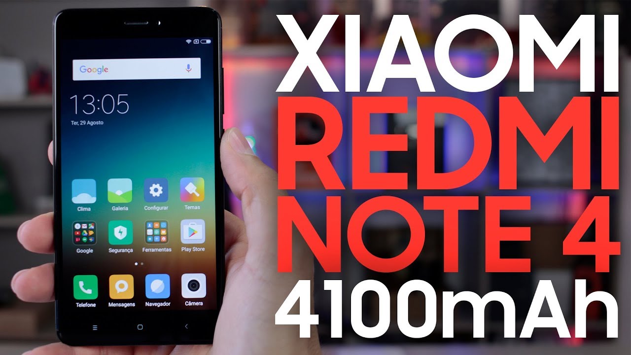 Xiaomi Redmi Note 4! O BARATINHO com BATERIA GIGANTE | em breve review