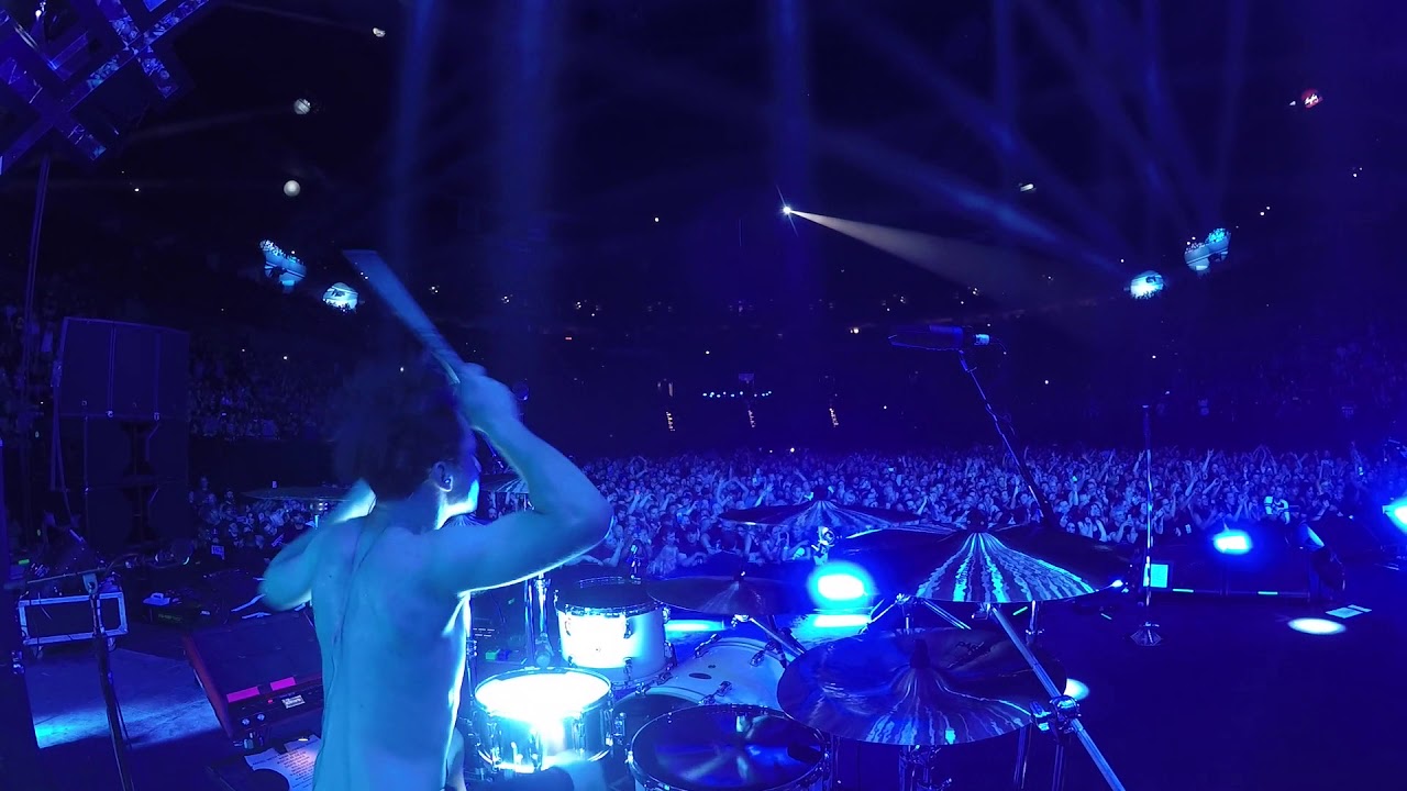 Marilyn Manson Drum Cam - The Dope Show - Portland, OR 8/2/19