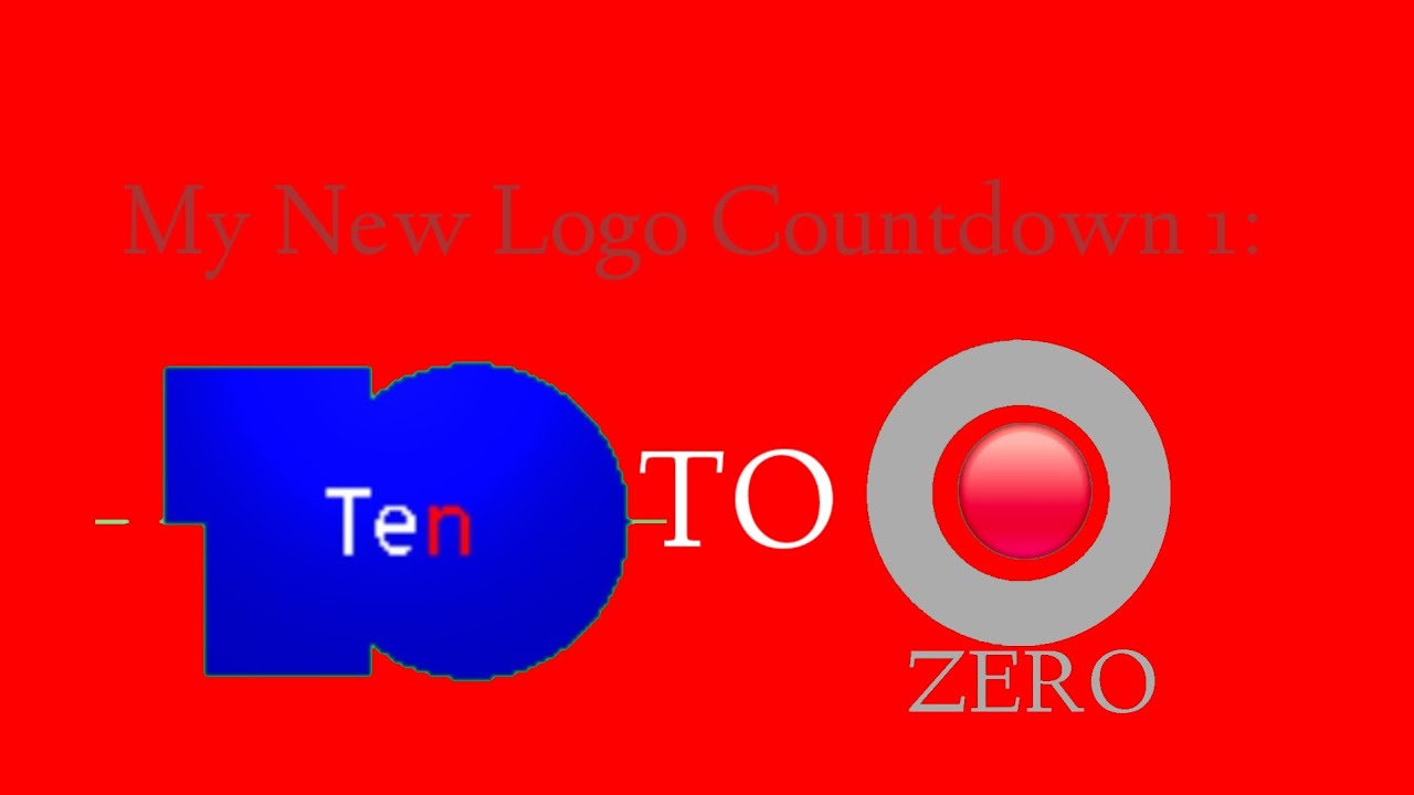 My New Logo Countdown 1:  10-0