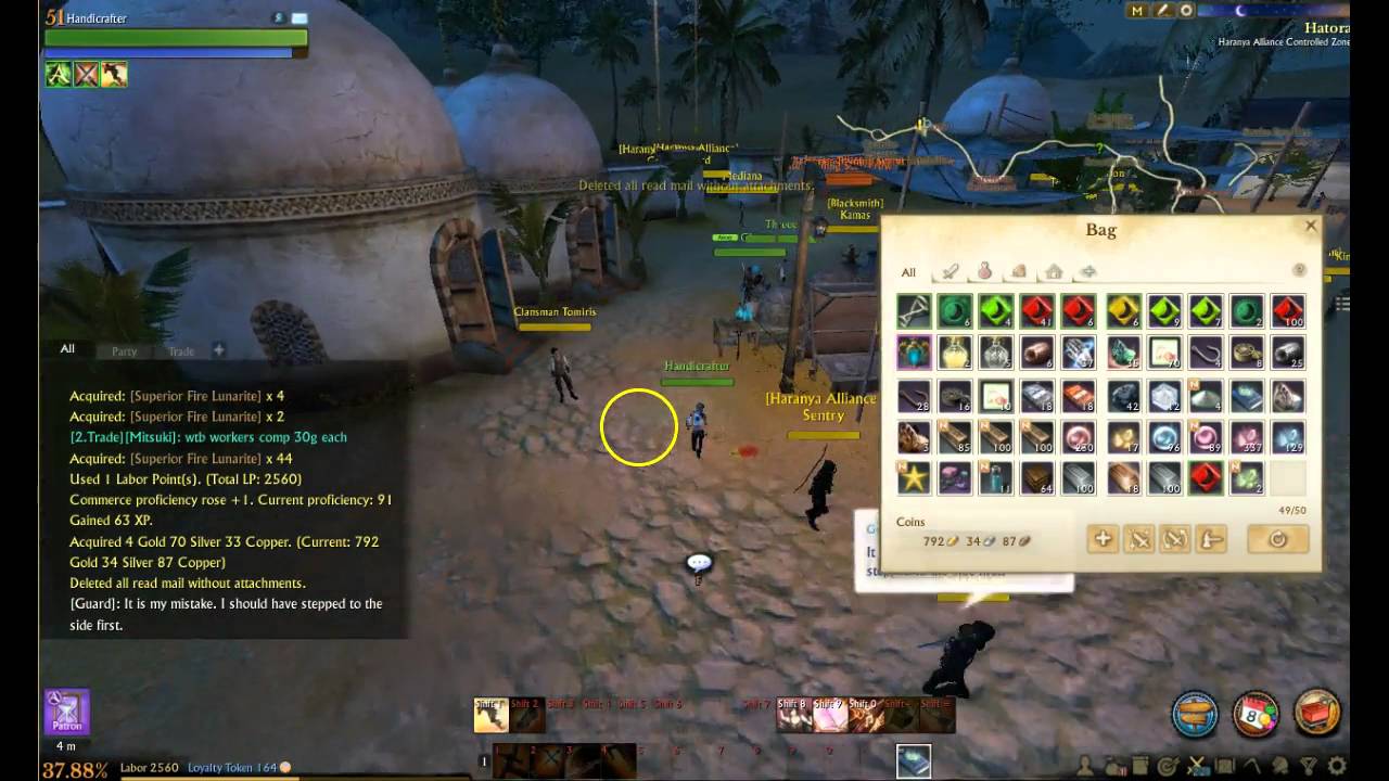Archeage how I made millions Handicraftiing special