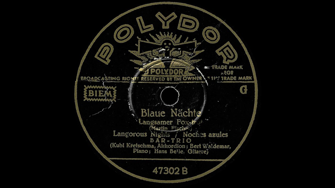 Bar-Trio - Blaue Nächte