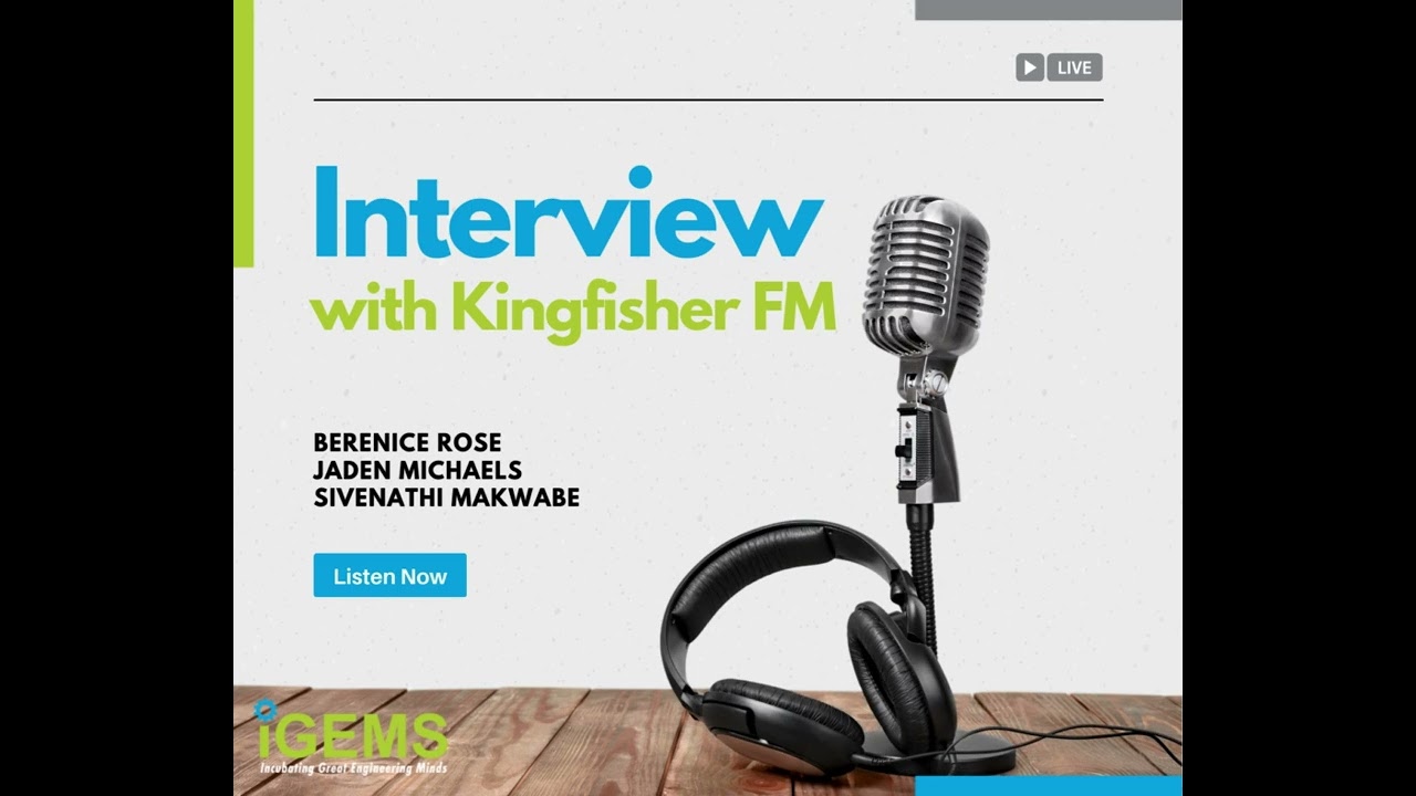 Interview on Kingfisher FM, 15 October 2024