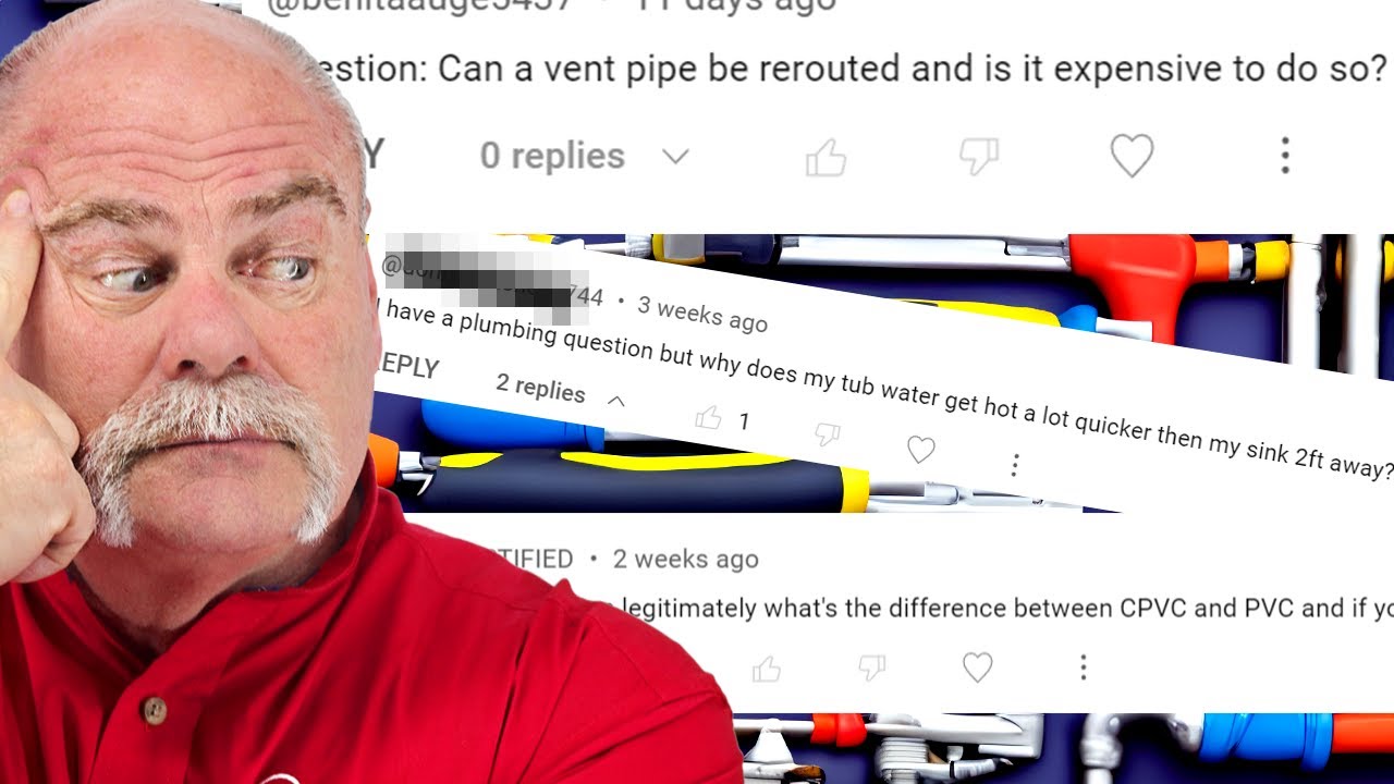 Most POPULAR Plumbing Questions Answered LIVE
