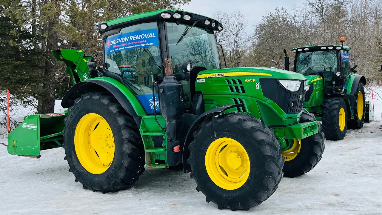 SEASON 2: John Deere 6110R Snow Tractor!