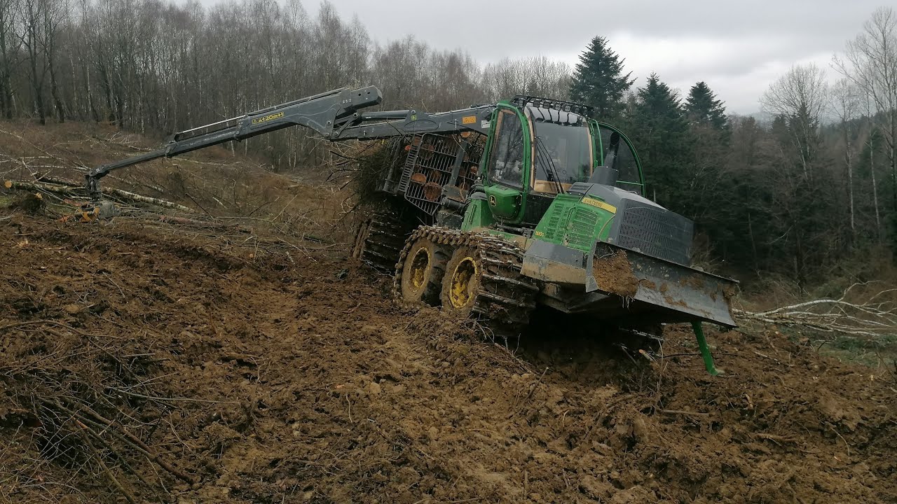 Prawie Wywróciłem Forwardera . Budowy S19 Ciąg Dalszy.